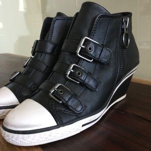 ASH Limited Buckled Hi-top Sneakers
